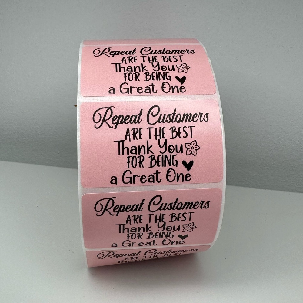 100pcs Repeat CustomersAppreciation Decorative Stickers new - Picture 6 of 13